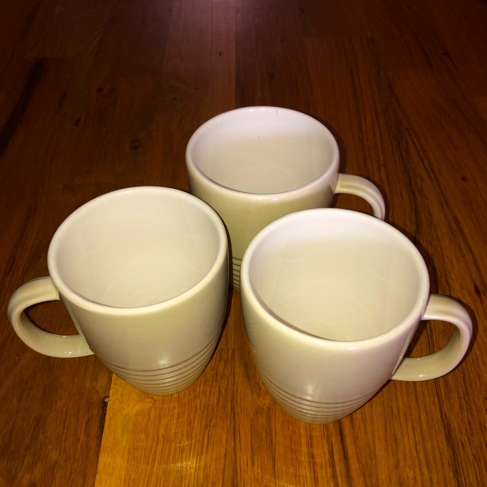 3 Pfaltzgraff Cappuccino Mugs